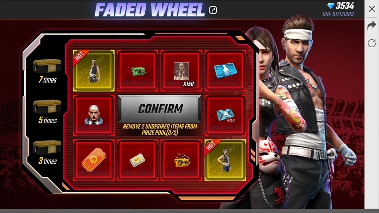 Free fire new event faded wheel 2.0 full details, free fire Diwali celebration,
