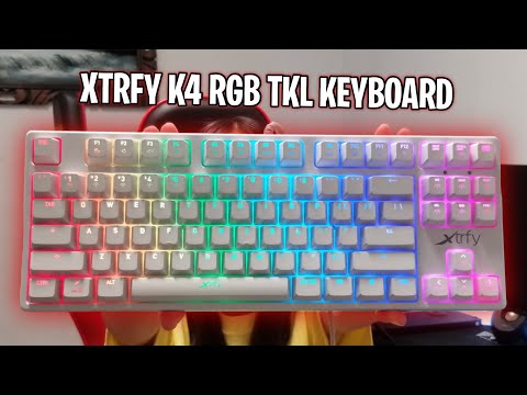 Xtrfy K4 TKL RGB Mechanical Keyboard Review