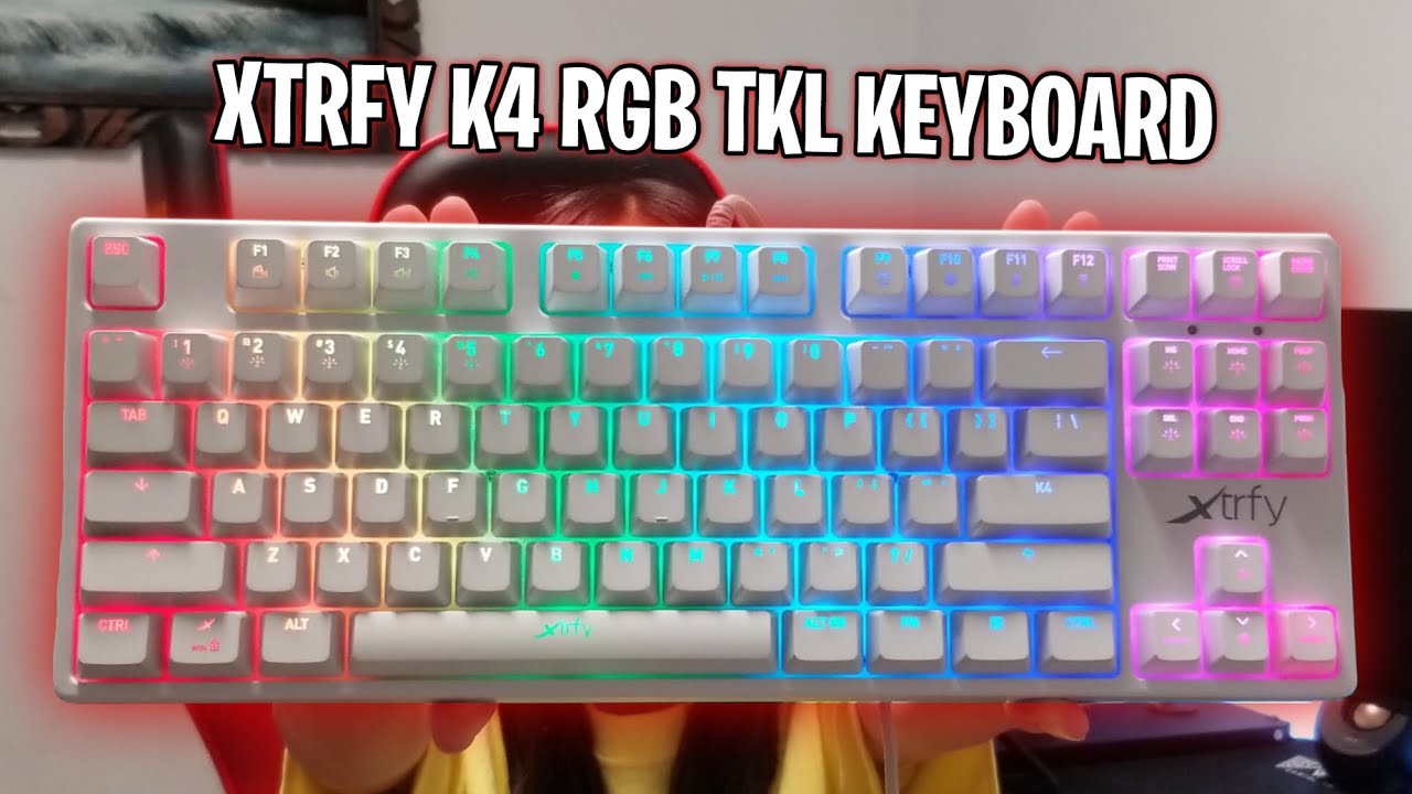 Xtrfy K4 TKL Rétro RGB #gaming #clavier #xtrfy #setup #keyboard