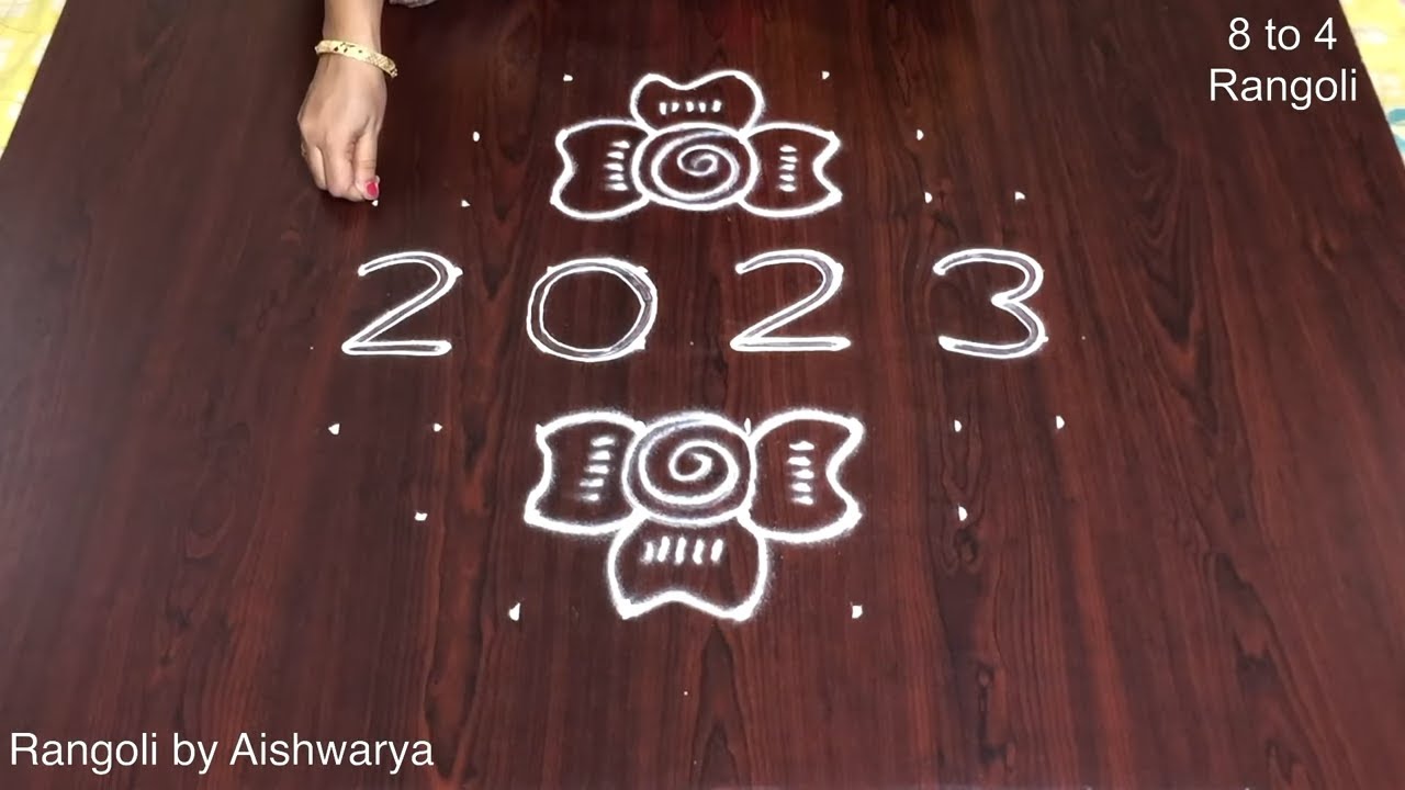 8 Dots Kolam Designs