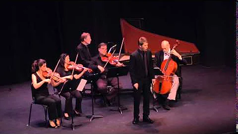 Daniel Moody, countertenor, in the 2014 Handel Ari...