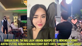 Download Lagu Bawaan Bumil tak Mau Jauh❗Amanda Manopo Setia Menunggu Kenny Austin Syuting, Bawain Minuman Kenny MP3