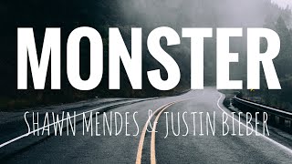 Shawn Mendes, Justin Bieber - Monster (Lyrics)