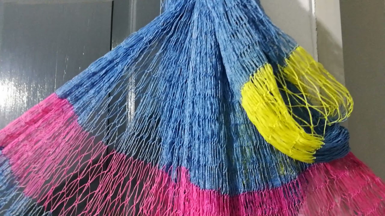 แหพีอี 5เซ็น11ศอกผูกเพาแล้วเหลือ10ศอก ลูกแหหนัก4.4โล