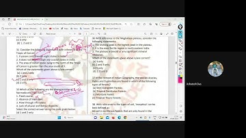 OCS PRELIM 2023 - MOCK TEST 06 (GEOGRAPHY ) Question Discussion l Part 2