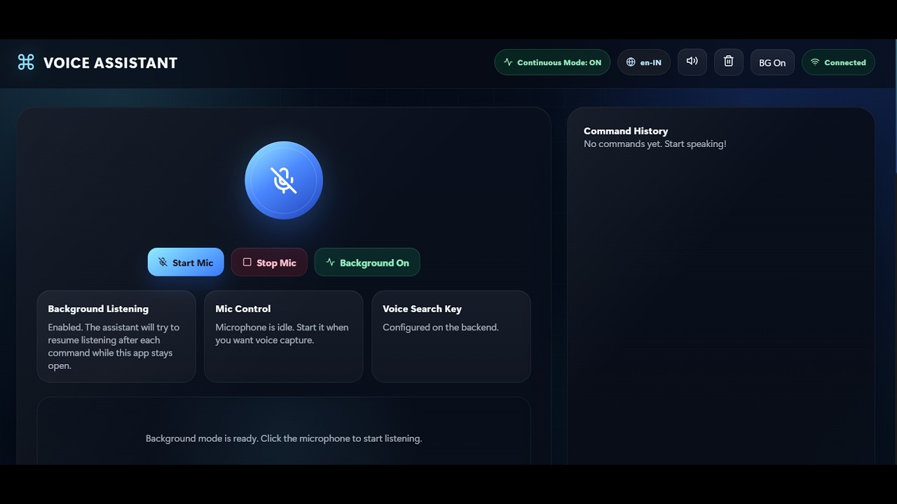 Voice Assistant 🗣️🔥 | Python + React Final-Year Project #fullstack ...