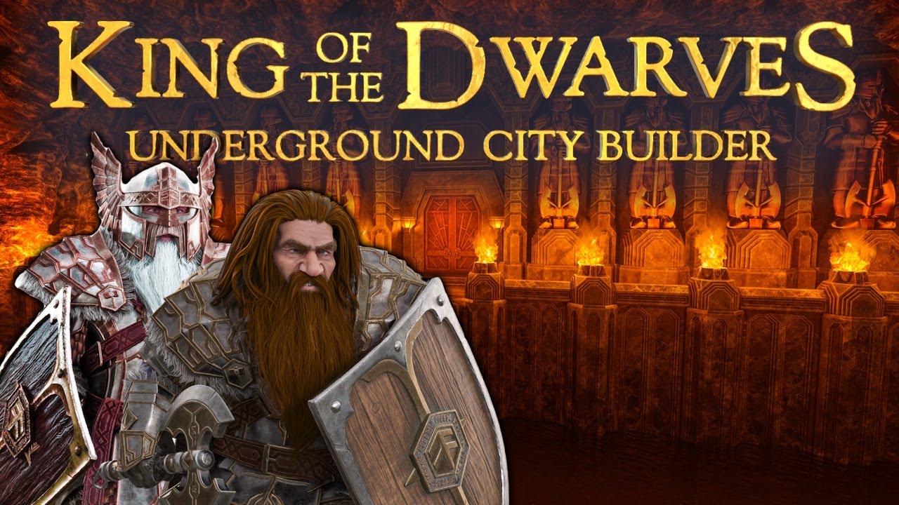 A Sprawling Dwarf Fortress Building Survival Sandbox! - King of the Dwarves