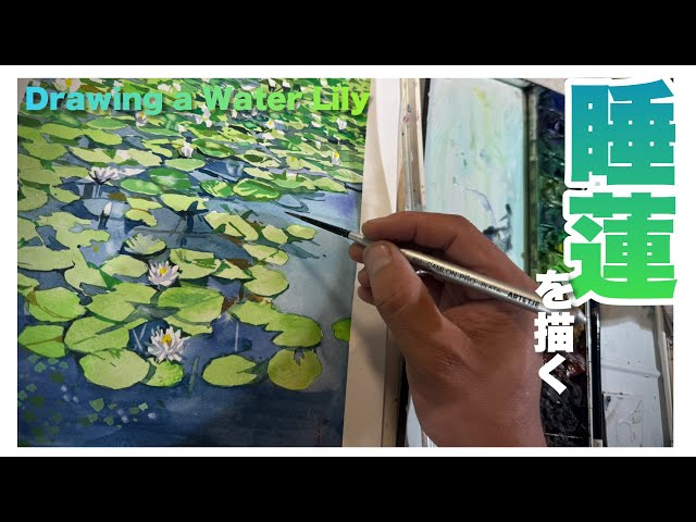 437 [For Beginners!] Drawing Water Lilies! - YouTube