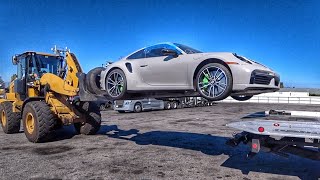Полная реставрация Porsche 911 после ДТП : месяцы работы