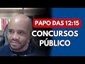 PAPO DAS 12:15 - COMPENSA COMEÇAR A ESTUDAR PARA A PMGO? - PROF. PEDRO ERNESTO