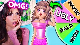 A Wheel Picks My *EXTREME CHALLENGES* in DRESS TO IMPRESS! (Roblox)