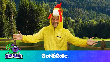 Squatchy Talk: Chicken Dance | The Champiverse | GoNoodle