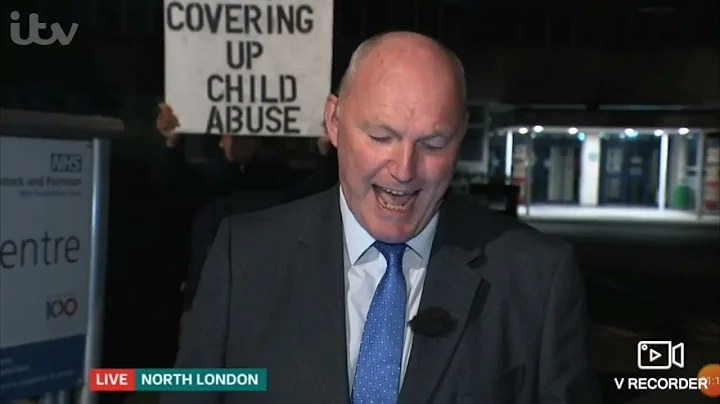 Paula Mann itv news ~ peaceful protest against abu...