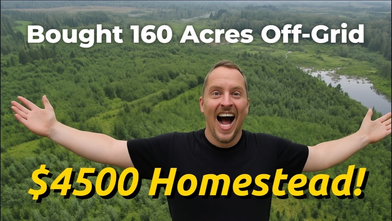 We Bought 160 Acres for $4500 — This Is The Method THEY Don't Want You to Know.