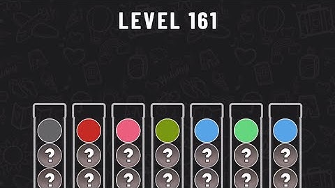Ball Sort Puzzle Level 161 #ballsortpuzzle #ballsortpuzzlegameplay #puzzlegame #mobilegames