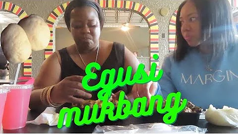 Trying FUFU and EGUSI For The First Time!