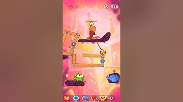 Cut the Rope Om Nom Frog Puzzle Games Android Games Walkthrough #422