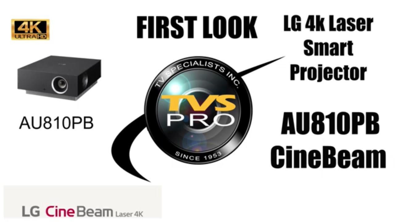 LG CineBeam AU810PB Laser Projector 