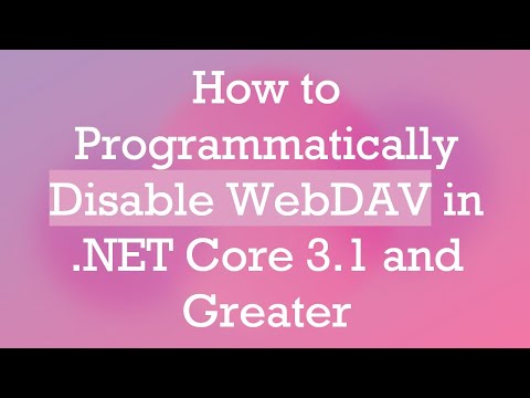 How to Programmatically