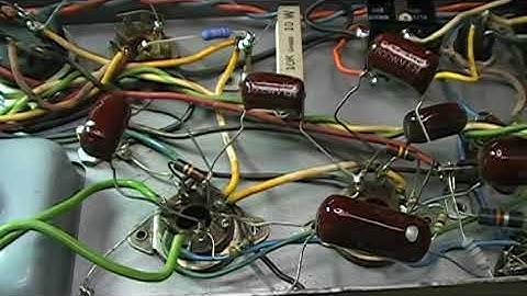 Cold Solder Joint At 6550 Tube Socket Of A Leslie 122 Amplifier