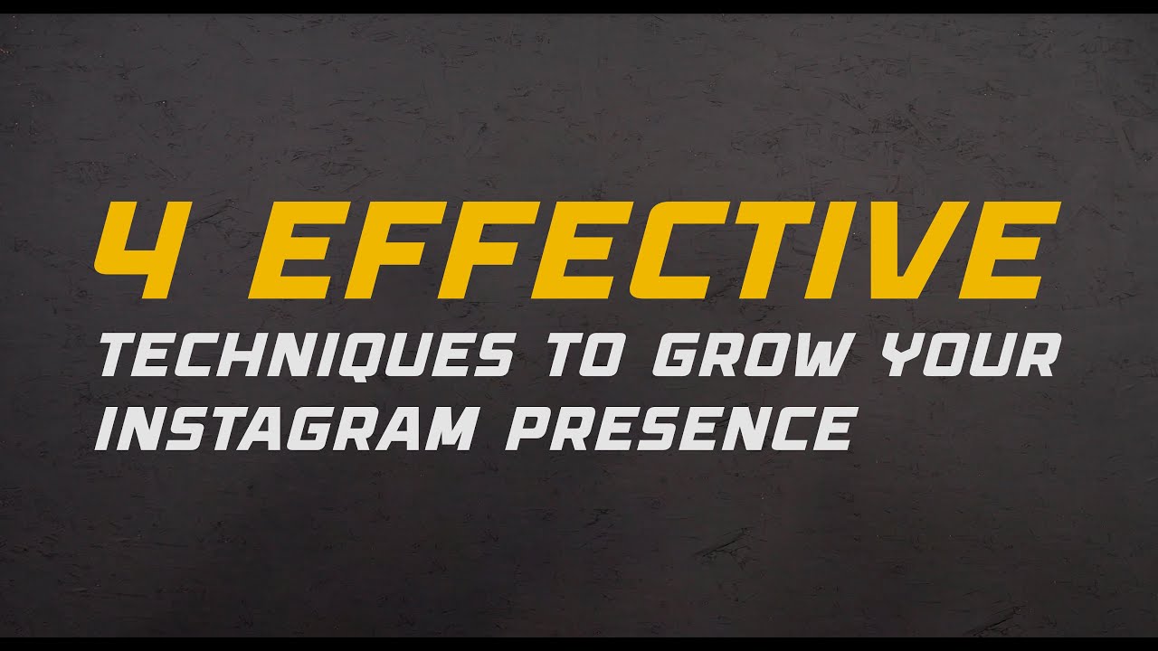 4 Ways to Increase Your Instagram Followers
