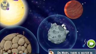 Angry Birds Space - Solar System. Level 10-5 Mars. 3 stars