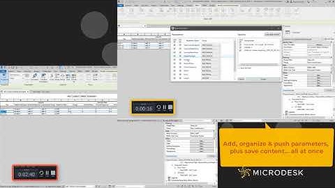 BIMrx MEP - Comparison - Parameter Pusher