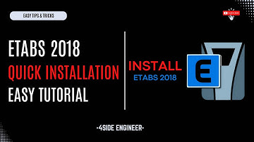 How to Install ETABS 2018 | Step-by-Step Installation Guide (Easy & Fast)