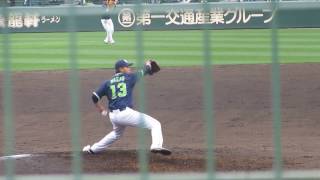 ヤクルト　中尾輝　オープン戦　2016年ドラフト４位