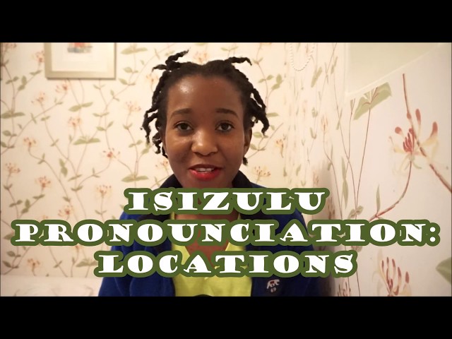Clicking with uBusi | isiZulu Pronunciation lesson 3: Izindawo/Locations class=