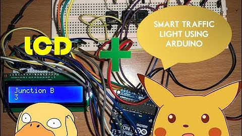 smart traffic light + LCD