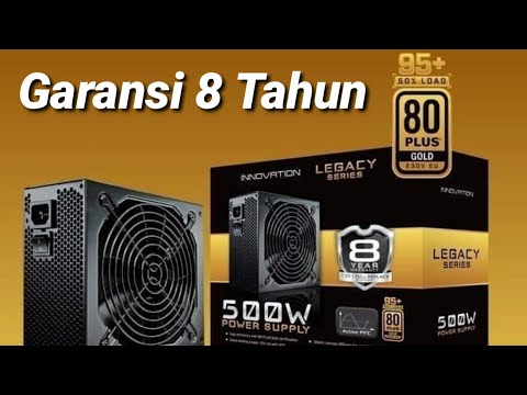 Psu Innovation 500 Wat 80+ Gold Legacy Series Power Supply Gaming