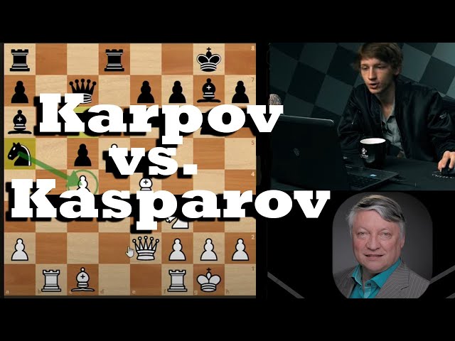 The World S Great Chess Games: Karpov - Kasparov Stock Illustration -  Illustration of karpov, entertainment: 42605407