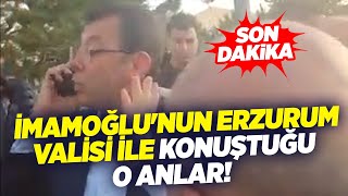 Ekrem İmamoğlu'nun Erzurum Valisi ile Konuştuğu O Anlar! | Erzurum Mitingi | KRT Haber