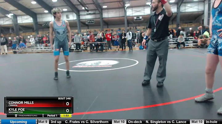 Cadet 113 Connor Mills Canada Vs Kyle Poe Washington