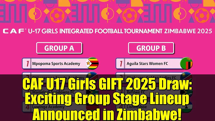 CAF U17 Girls GIFT 2025 Draw: Exciting Group Stage Lineup Announced in Zimbabwe!