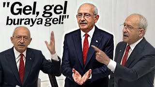 Kılıçdaroğlu adeta çılgına döndü; Müdahale eden vekili kürsüye çağırdı: gel, buraya gel Resimi