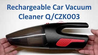 Rechargeable Car Vacuum Cleaner Q/CZK003