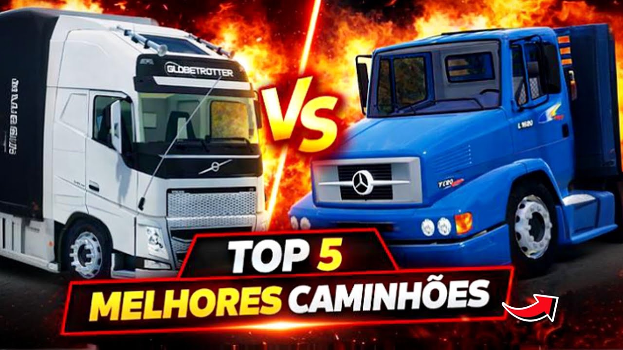 TOP 5 Melhores CAMINHÕES Do GLOBAL TRUCK ONLINE 2026