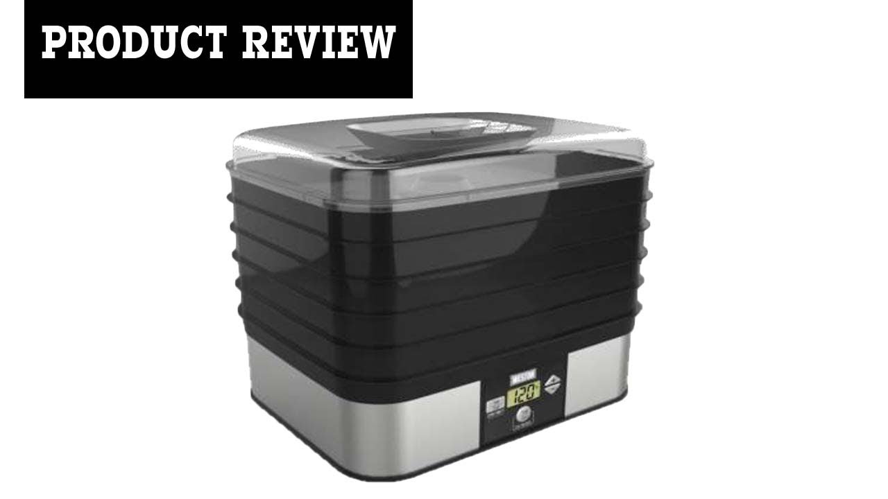 Weston 6 Tray Digital Dehydrator Review at YouTube