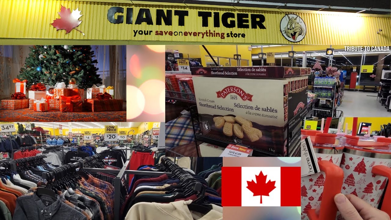 Christmas Shopping at Giant Tiger