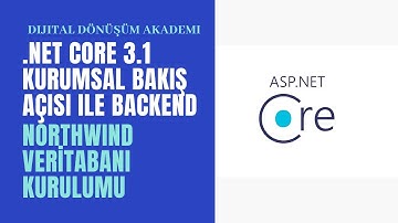 Northwind Veritabanının Kurulması