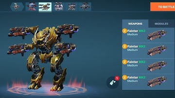 WHAT A BUILD! CRAZY FAINTER TYPHON CAN SHRED ENEMIES! (War Robots)