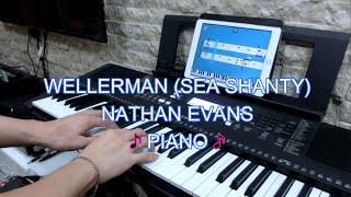 Video thumbnail of "Wellerman (Sea Shanty) - Nathan Evans [Intermediate I] (Piano) ♪"