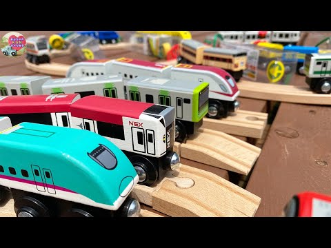 Bonpoint × kiko+ PEKUKTRAIN 木製おもちゃ 列車 Bonpoint × kiko+ PEKUKTRAIN （ボンポワン × キコ ペクック