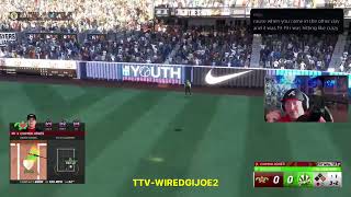 MLB The Show 24 : Chipper Jones Crushes Slider Into Upper Deck To Take Lead!