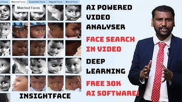Free 30K AI Software | Deep Learning Face Recognition & Video Analytics|Search in Videos|Insightface