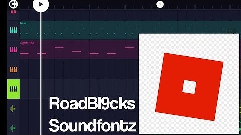 My FIRST Fl studio mobile song(Using Roblox Soundfonts and audio)