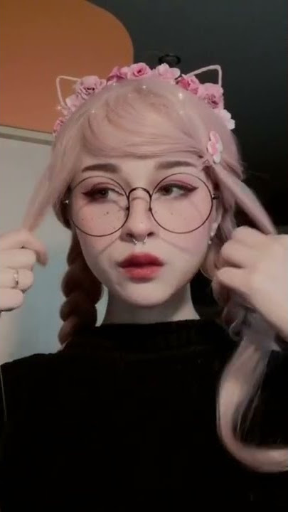 Ahegao girl TikTok challenge 2022