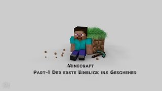 Let`s Play Minecraft [German] Part1_Der erste Einblick ins Geschehen